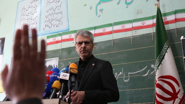 伊朗外交部发言人巴加埃 （新华社资料图）